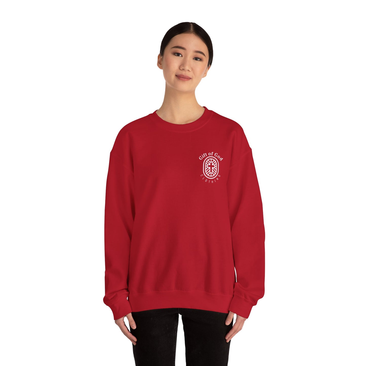 Pray, Hope, and Don't Worry-Padre Pio, Crewneck Sweatshirt