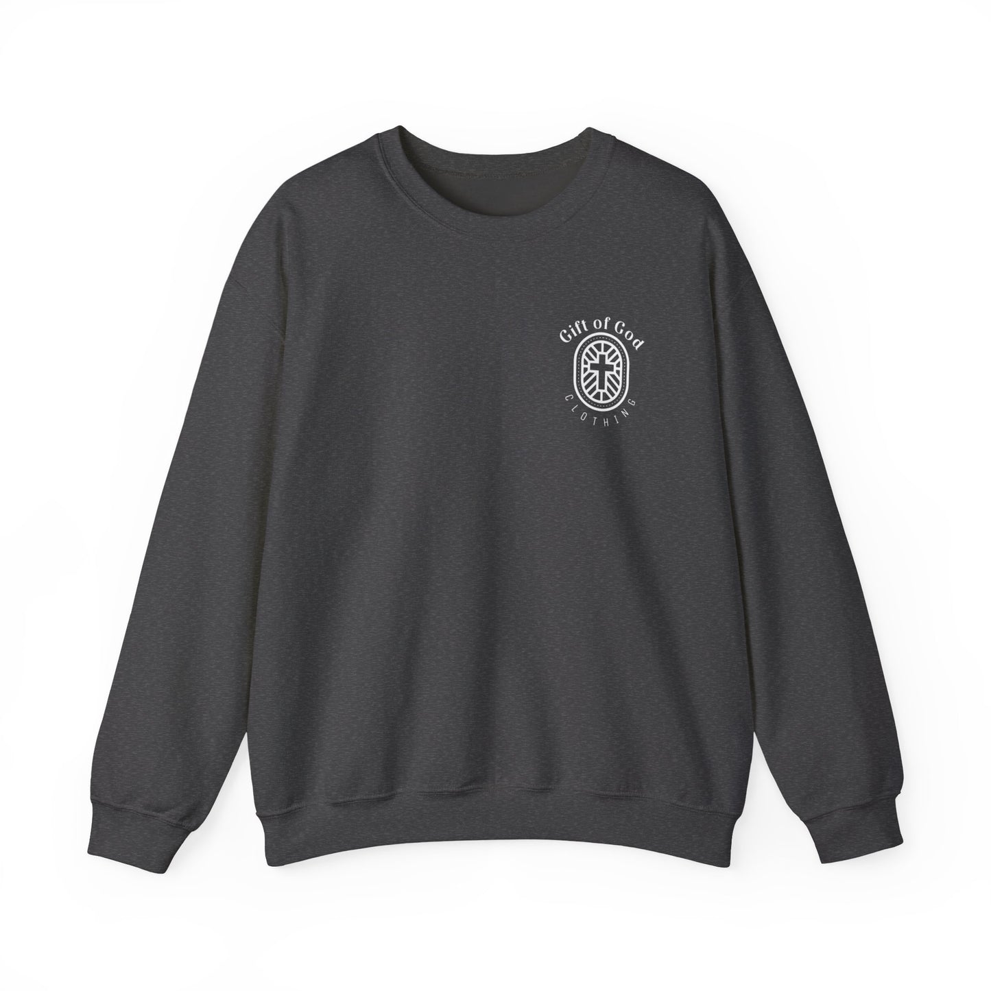 Pray, Hope, and Don't Worry-Padre Pio, Crewneck Sweatshirt