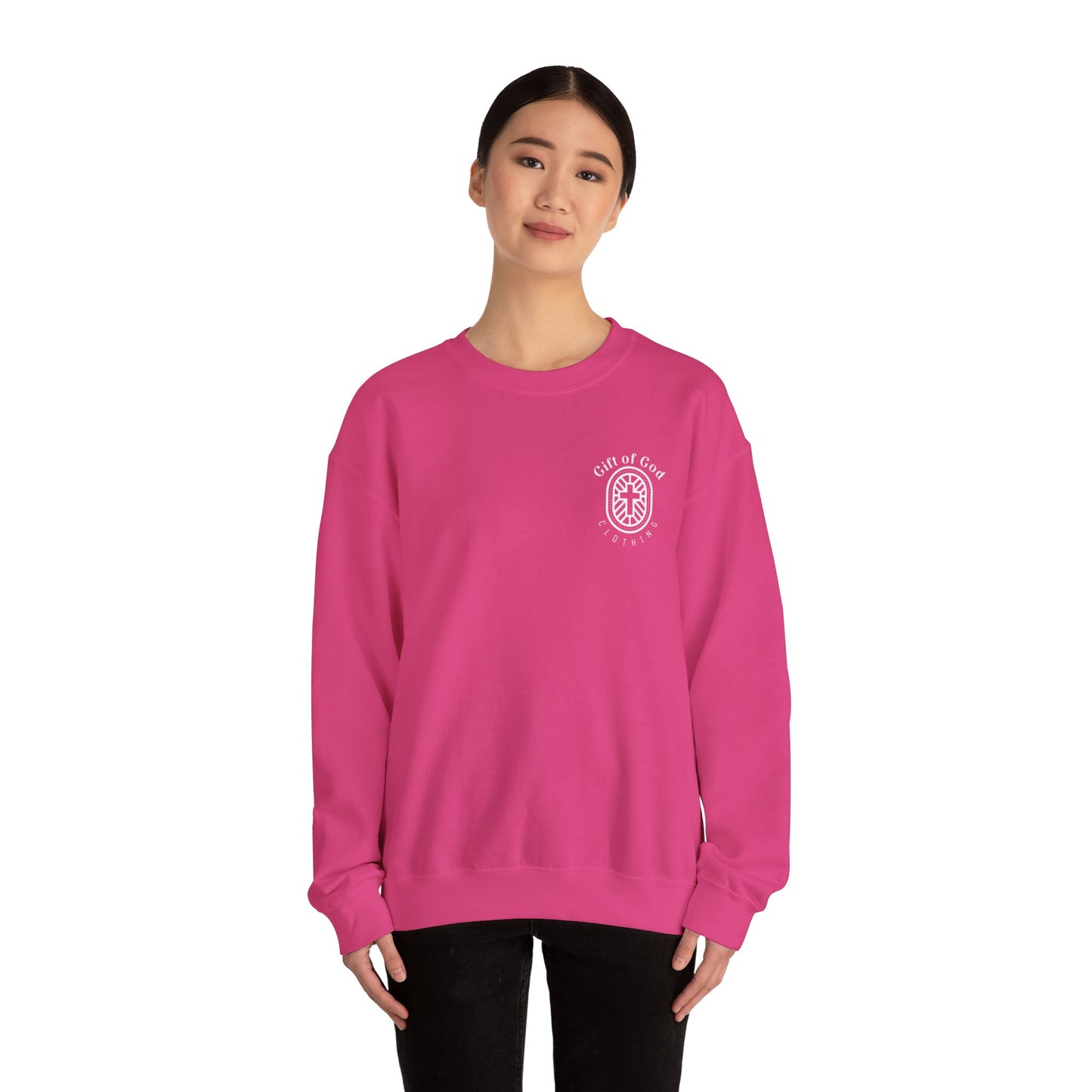 Pray, Hope, and Don't Worry-Padre Pio, Crewneck Sweatshirt