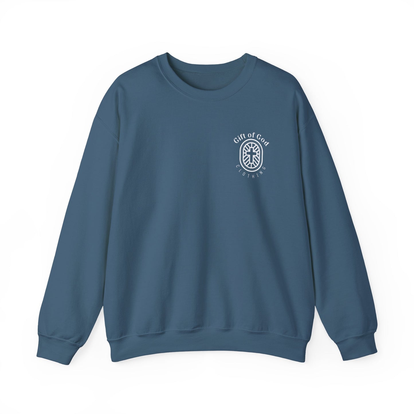 Pray, Hope, and Don't Worry-Padre Pio, Crewneck Sweatshirt