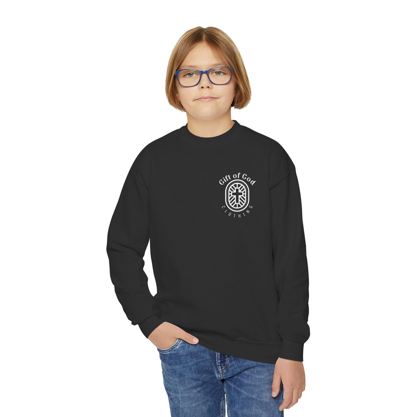 Youth, Pray, Hope, and Don't Worry crewneck sweatshirt